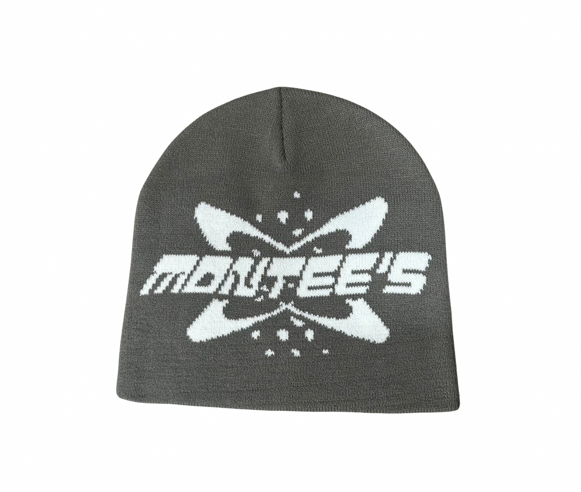 Montee’s Jacquard Beanie featuring vibrant colors, soft cotton knit, and a comfortable stretch fit for everyday streetwear and cold-weather style.