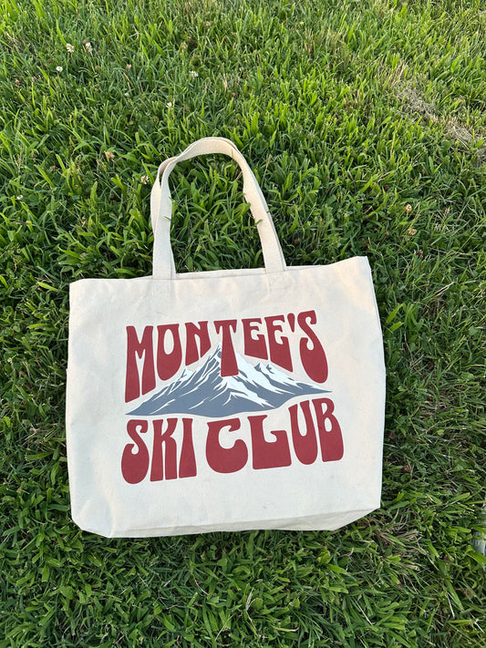 Montee’s Ski Club Tote Bag